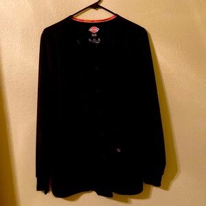 Black scrub jacket